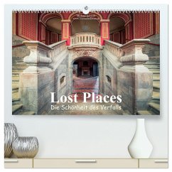 Die Schönheit des Verfalls - Lost Places (hochwertiger Premium Wandkalender 2024 DIN A2 quer), Kunstdruck in Hochglanz