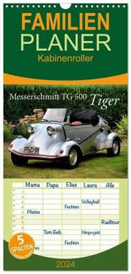 Familienplaner 2024 - Messerschmitt TG 500 Tiger mit 5 Spalten (Wandkalender, 21 x 45 cm) CALVENDO