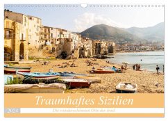 Traumhaftes Sizilien (Wandkalender 2024 DIN A3 quer), CALVENDO Monatskalender - Mydzyn, Stina-Marie