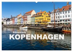Dänemark - Kopenhagen (Wandkalender 2024 DIN A2 quer), CALVENDO Monatskalender