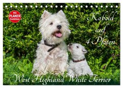 Kobold auf 4 Pfoten - West Highland White Terrier (Tischkalender 2024 DIN A5 quer), CALVENDO Monatskalender - Starick, Sigrid