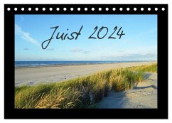 Juist ¿ Insel im Wattenmeer (Tischkalender 2024 DIN A5 quer), CALVENDO Monatskalender - Stoll, Sascha