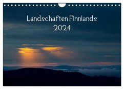 Landschaften Finnlands (Wandkalender 2024 DIN A4 quer), CALVENDO Monatskalender