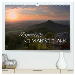 Zauberhafte Schwäbische Alb (hochwertiger Premium Wandkalender 2024 DIN A2 quer), Kunstdruck in Hochglanz
