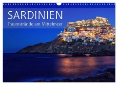 Sardinien - Traumstrände am Mittelmeer (Wandkalender 2024 DIN A3 quer), CALVENDO Monatskalender
