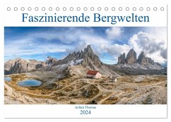 Faszinierende Bergwelten (Tischkalender 2024 DIN A5 quer), CALVENDO Monatskalender - Thomae, Achim
