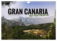 Gran Canaria - 365 Tage Frühling (Wandkalender 2024 DIN A4 quer), CALVENDO Monatskalender