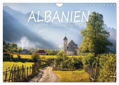 Albanien - Europas geheimes Paradies (Wandkalender 2024 DIN A4 quer), CALVENDO Monatskalender
