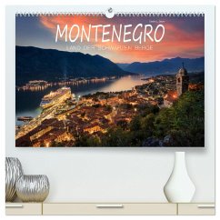Montenegro - Land der schwarzen Berge (hochwertiger Premium Wandkalender 2024 DIN A2 quer), Kunstdruck in Hochglanz - L. Beyer, Stefan
