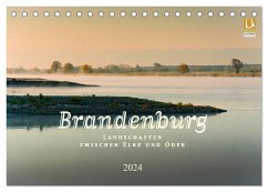 Brandenburg - Landschaften zwischen Elbe und Oder (Tischkalender 2024 DIN A5 quer), CALVENDO Monatskalender