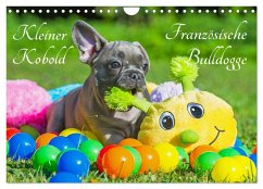 Kleiner Kobold Französische Bulldogge (Wandkalender 2024 DIN A4 quer), CALVENDO Monatskalender - Starick, Sigrid
