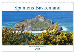 Spaniens Baskenland (Wandkalender 2024 DIN A3 quer), CALVENDO Monatskalender