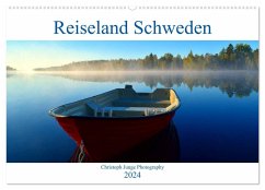 Reiseland Schweden (Wandkalender 2024 DIN A2 quer), CALVENDO Monatskalender