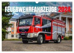 Feuerwehrfahrzeuge (Wandkalender 2024 DIN A3 quer), CALVENDO Monatskalender
