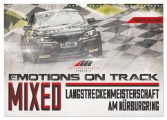 Emotions on Track - Langstreckenmeisterschaft am Nürburgring - Mixed (Wandkalender 2024 DIN A3 quer), CALVENDO Monatskalender