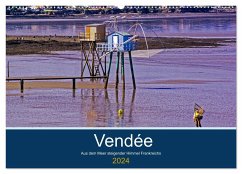 Vendée Aus dem Meer steigender Himmel Frankreichs (Wandkalender 2024 DIN A2 quer), CALVENDO Monatskalender