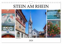 Stein am Rhein - Altstadt mit Charme (Wandkalender 2024 DIN A4 quer), CALVENDO Monatskalender - Brunner-Klaus, Liselotte