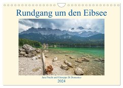 Rundgang um den Eibsee (Wandkalender 2024 DIN A4 quer), CALVENDO Monatskalender