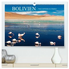 Bolivien - Natur und Kultur im Altiplano (hochwertiger Premium Wandkalender 2024 DIN A2 quer), Kunstdruck in Hochglanz - Müller, Harry