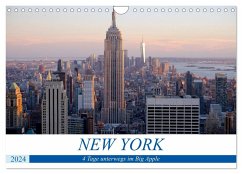 New York - 4 Tage unterwegs im Big Apple (Wandkalender 2024 DIN A4 quer), CALVENDO Monatskalender - Dorn, Markus