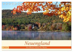 Neuengland - Von Rhode Island bis Maine (Tischkalender 2024 DIN A5 quer), CALVENDO Monatskalender