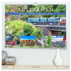 Australien - Metropolen ¿ Outback ¿ Regenwald ¿ Koalas (hochwertiger Premium Wandkalender 2024 DIN A2 quer), Kunstdruck in Hochglanz