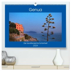 Genua - Die facettenreiche Schönheit (hochwertiger Premium Wandkalender 2024 DIN A2 quer), Kunstdruck in Hochglanz - Zillich, Bernd