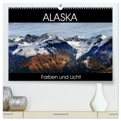 Alaska - Farben und Licht (hochwertiger Premium Wandkalender 2024 DIN A2 quer), Kunstdruck in Hochglanz - Gerber, Thomas