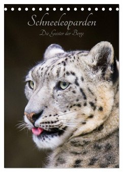 Schneeleoparden - Die Geister der Berge (Tischkalender 2024 DIN A5 hoch), CALVENDO Monatskalender - the Snow Leopard, Cloudtail