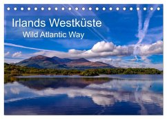 Irlands Westküste - Wild Atlantik Way (Tischkalender 2024 DIN A5 quer), CALVENDO Monatskalender