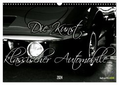 Die Kunst klassischer Automobile (Wandkalender 2024 DIN A3 quer), CALVENDO Monatskalender
