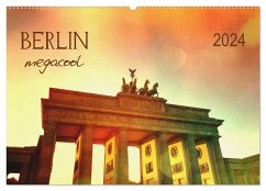 Berlin megacool (Wandkalender 2024 DIN A2 quer), CALVENDO Monatskalender - Wojciech, Gaby
