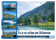 Es is so schee am Achensee 2024 (Wandkalender 2024 DIN A4 quer), CALVENDO Monatskalender