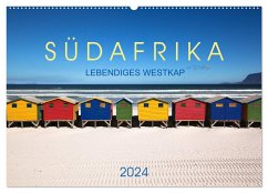 Südafrika - Lebendiges Westkap (Wandkalender 2024 DIN A2 quer), CALVENDO Monatskalender