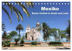 Mexiko - Bunte Vielfalt in Stadt und Land (Tischkalender 2024 DIN A5 quer), CALVENDO Monatskalender - Hornecker, Frank
