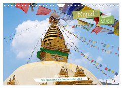 Nepal Eine Reise durch ein faszinierendes Land (Wandkalender 2024 DIN A4 quer), CALVENDO Monatskalender - Graupner, Denise
