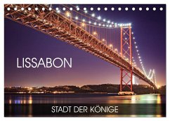 Lissabon - Stadt der Könige (Tischkalender 2024 DIN A5 quer), CALVENDO Monatskalender - Thoermer, Val