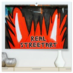 REAL STREETART (hochwertiger Premium Wandkalender 2024 DIN A2 quer), Kunstdruck in Hochglanz
