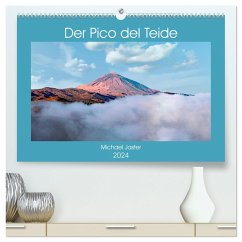 Der Pico del Teide - Michael Jaster (hochwertiger Premium Wandkalender 2024 DIN A2 quer), Kunstdruck in Hochglanz - Jaster, Michael