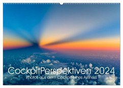 CockpitPerspektiven 2024 (Wandkalender 2024 DIN A2 quer), CALVENDO Monatskalender - Willems, Josef