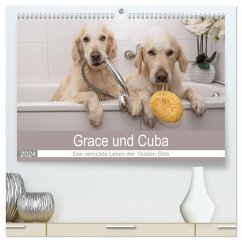 Grace und Cuba - Das verrückte Leben der Golden Girls (hochwertiger Premium Wandkalender 2024 DIN A2 quer), Kunstdruck in Hochglanz