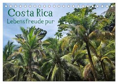 Costa Rica - Lebensfreude pur (Tischkalender 2024 DIN A5 quer), CALVENDO Monatskalender - Woiczyk, Maren