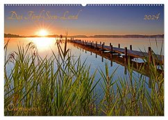 Das Fünf-Seen-Land Oberbayern (Wandkalender 2024 DIN A2 quer), CALVENDO Monatskalender