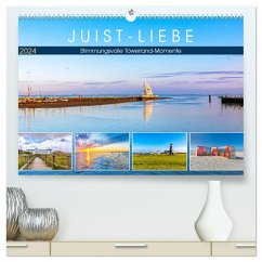 JUIST-LIEBE (hochwertiger Premium Wandkalender 2024 DIN A2 quer), Kunstdruck in Hochglanz