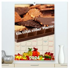 Ein total süßer Planer (hochwertiger Premium Wandkalender 2024 DIN A2 hoch), Kunstdruck in Hochglanz