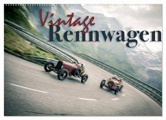 Vintage Rennwagen (Wandkalender 2024 DIN A2 quer), CALVENDO Monatskalender - Hinrichs, Johann