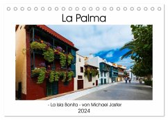 La Palma - La Isla Bonita - von Michael Jaster (Tischkalender 2024 DIN A5 quer), CALVENDO Monatskalender - Jaster, Michael