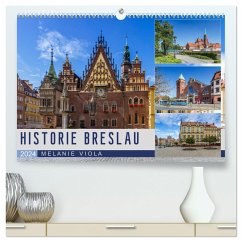 HISTORIE BRESLAU (hochwertiger Premium Wandkalender 2024 DIN A2 quer), Kunstdruck in Hochglanz - Viola, Melanie