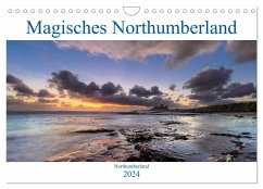 Magisches Northumberland (Wandkalender 2024 DIN A4 quer), CALVENDO Monatskalender