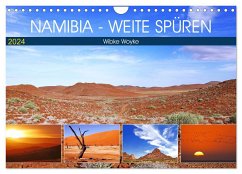 Namibia - Weite spüren (Wandkalender 2024 DIN A4 quer), CALVENDO Monatskalender